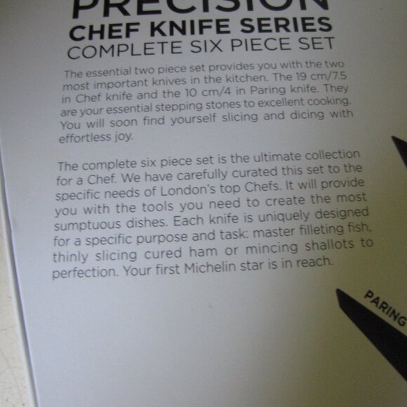 Edge of Belgravia Precision Chef Knife Series Set 6 LNC - Picture 6 of 7